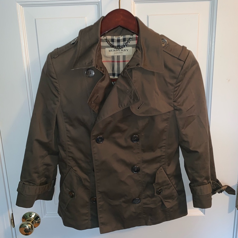 Burberry Cropped Jacket